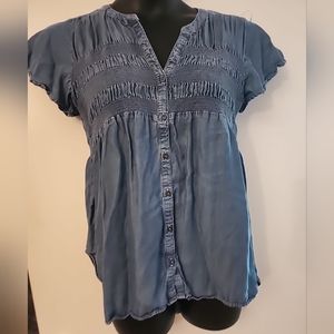 Knox Rose Chambray Top